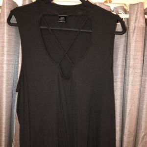 Torrid size 1 black tank